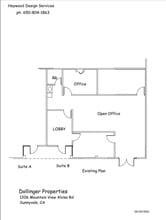 1190-1206 Mountain View Alviso Rd, Sunnyvale, CA to rent Floor Plan- Image 1 of 1