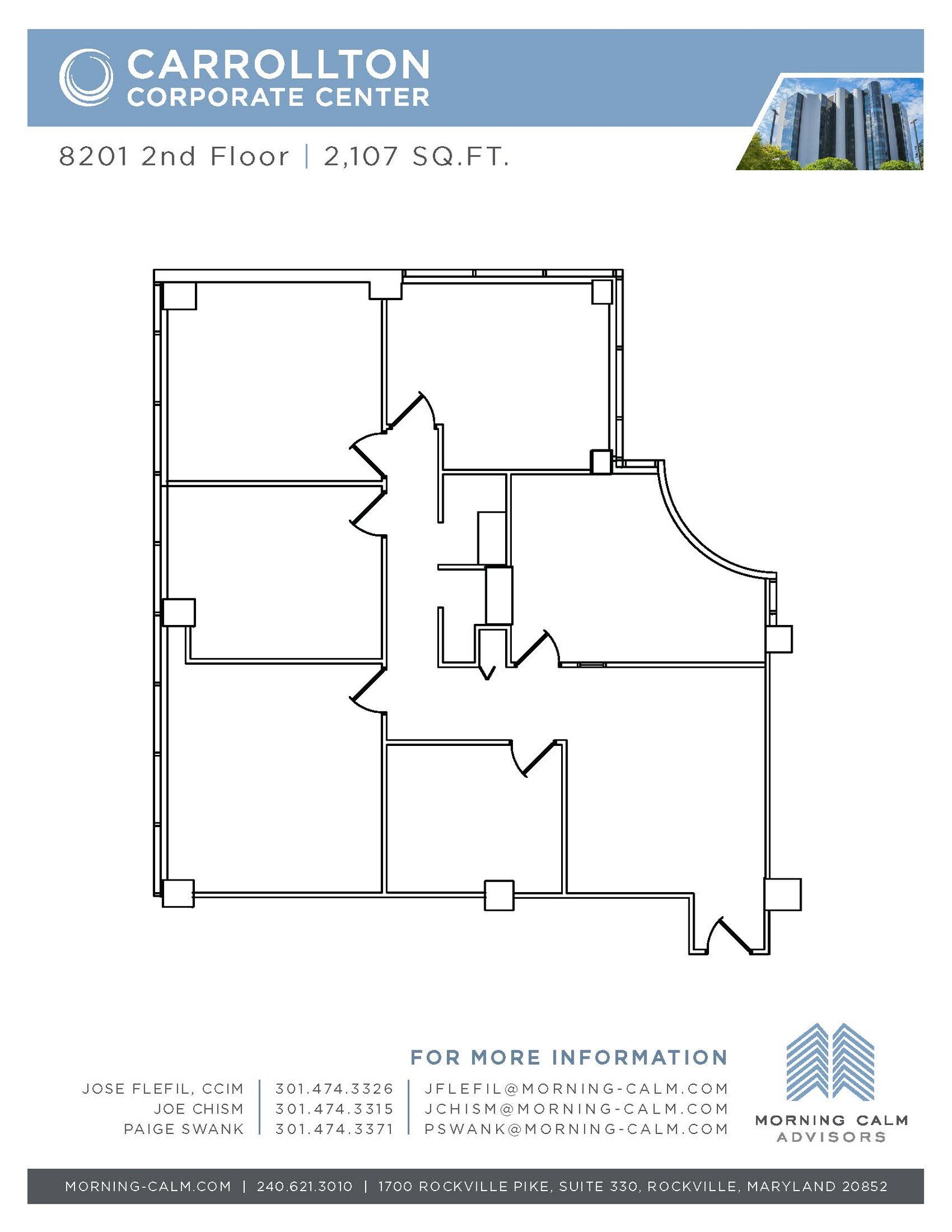 8201 Corporate Dr, Landover, MD to rent Floor Plan- Image 1 of 1