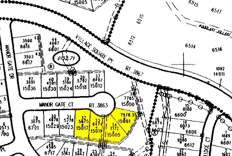 14700-14702 Village Square Pl, Midlothian, VA for sale - Plat Map - Image 2 of 11