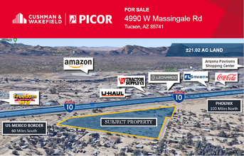 4990 Massingale rd, Tucson, AZ for sale Aerial- Image 1 of 3