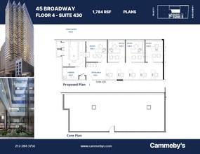 45 Broadway, New York, NY to rent Floor Plan- Image 1 of 1