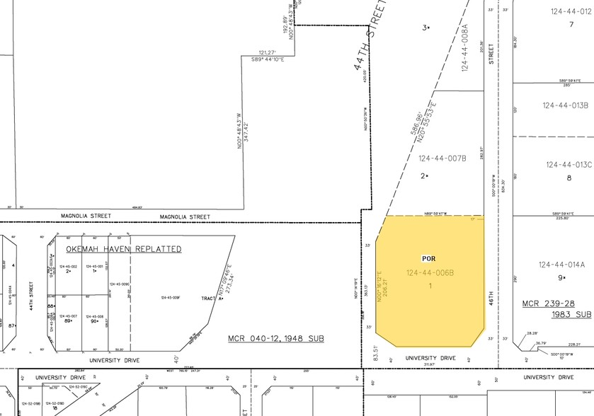 2650 S 46th St, Phoenix, AZ for rent - Plat Map - Image 3 of 3