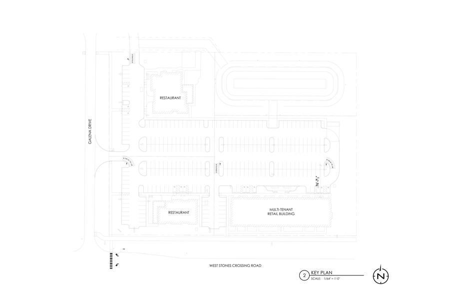 1458 W Stones Crossing Rd, Greenwood, IN for rent - Site Plan - Image 2 of 2