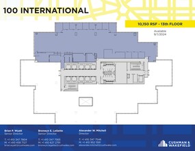 100 International Dr, Baltimore, MD for rent Floor Plan- Image 1 of 1