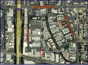 15468 Cabrito Rd, Van Nuys, CA - aerial  map view