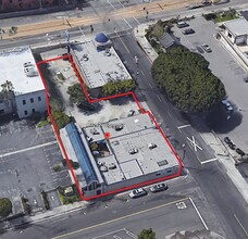 124 N Vignes St, Los Angeles, CA - aerial  map view