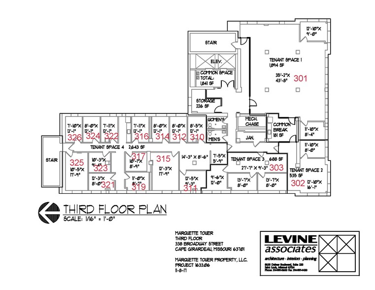 338 Broadway St, Cape Girardeau, MO for rent - Floor Plan - Image 2 of 3