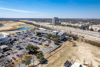 423 Treeline Park, San Antonio, TX - aerial  map view