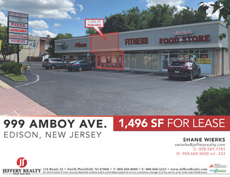 More details for 997-1005 Amboy Ave, Edison, NJ - Retail for Rent