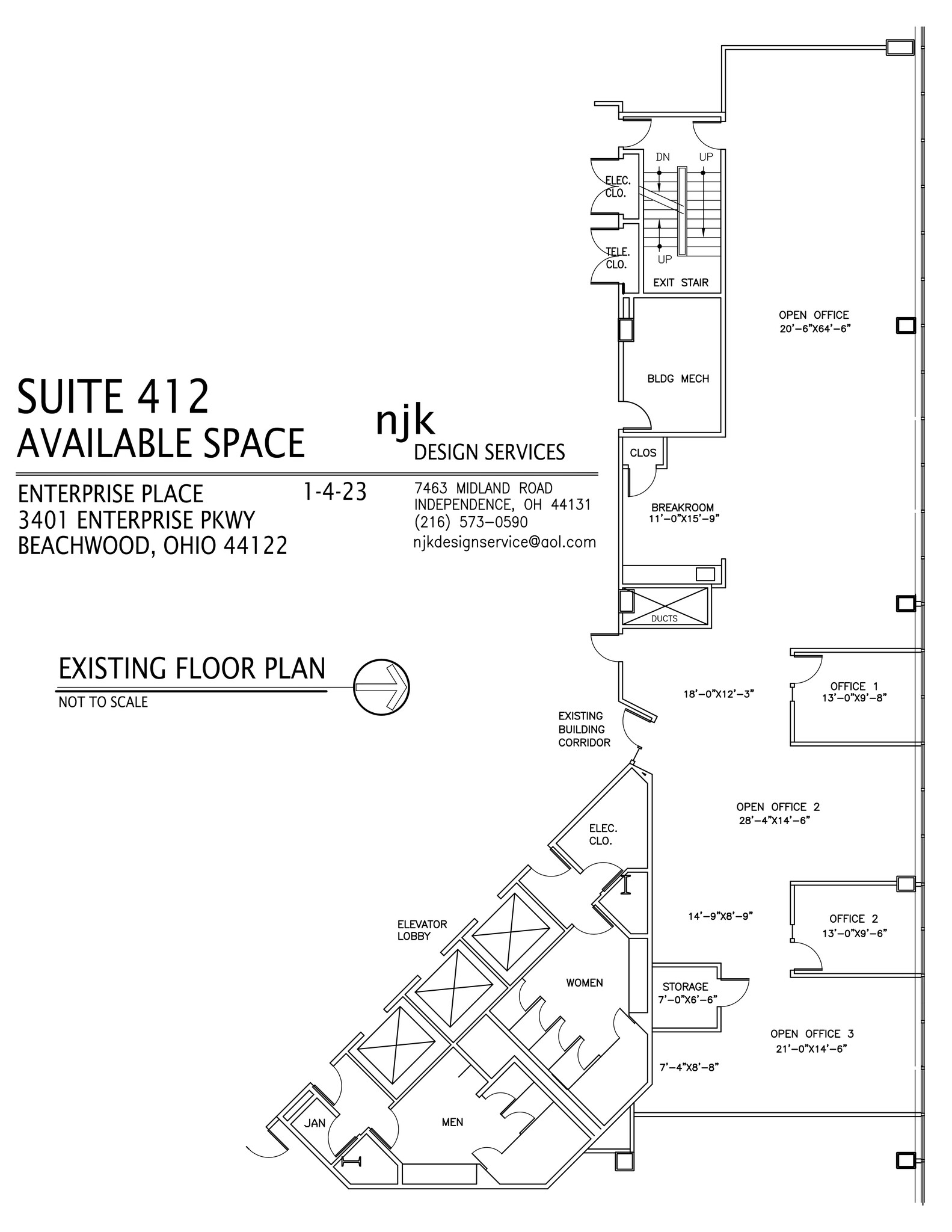 3401 Enterprise Pky, Beachwood, OH for rent Site Plan- Image 1 of 1