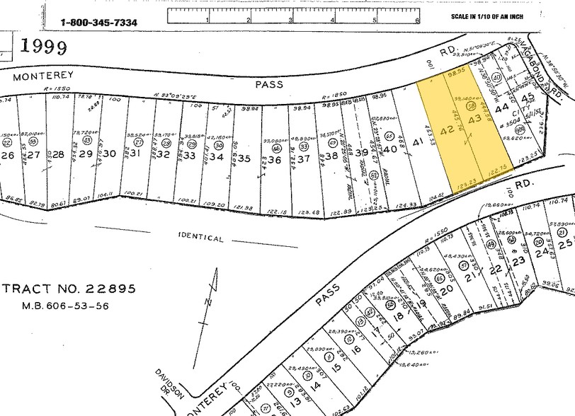 708-710 Monterey Pass Rd, Monterey Park, CA for sale - Plat Map - Image 2 of 8