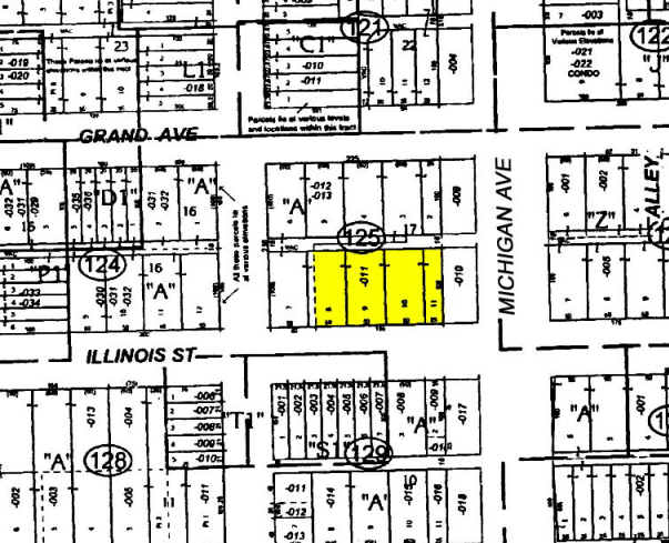 500 N Michigan Ave, Chicago, IL for rent - Plat Map - Image 2 of 5