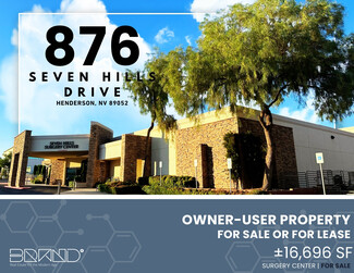 More details for 876 Seven Hills Dr, Henderson, NV - Office/Medical for Rent