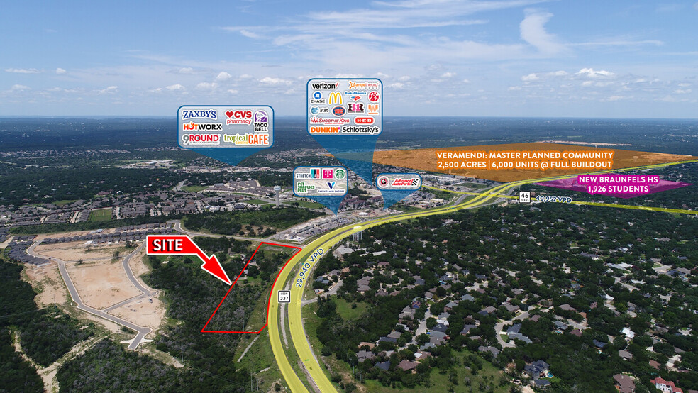 TBD Loop 337 & Paladora Dr, New Braunfels, TX for rent - Building Photo - Image 1 of 4