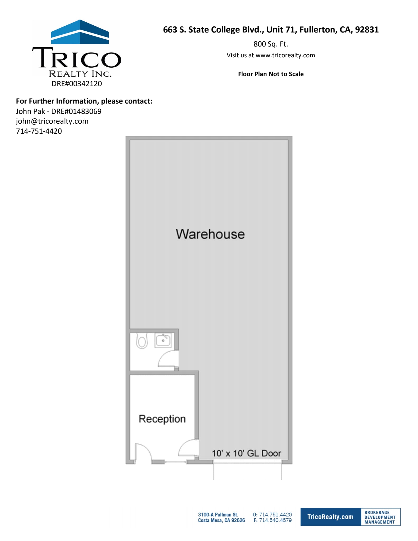 667-759 S State College Blvd, Fullerton, CA to rent Floor Plan- Image 1 of 1