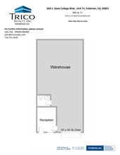 667-759 S State College Blvd, Fullerton, CA to rent Floor Plan- Image 1 of 1