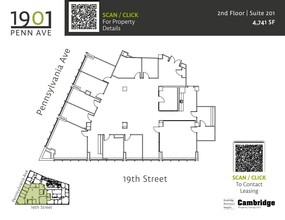 1901 Pennsylvania Ave NW, Washington, DC for rent Floor Plan- Image 1 of 1