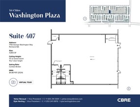 1753-1823 George Washington Way, Richland, WA for rent Floor Plan- Image 1 of 1