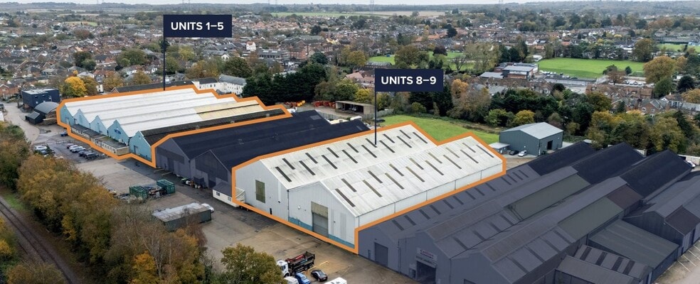 Masterlord Industrial Estate Units 8-9 Station Rd, Leiston for sale - Building Photo - Image 2 of 3