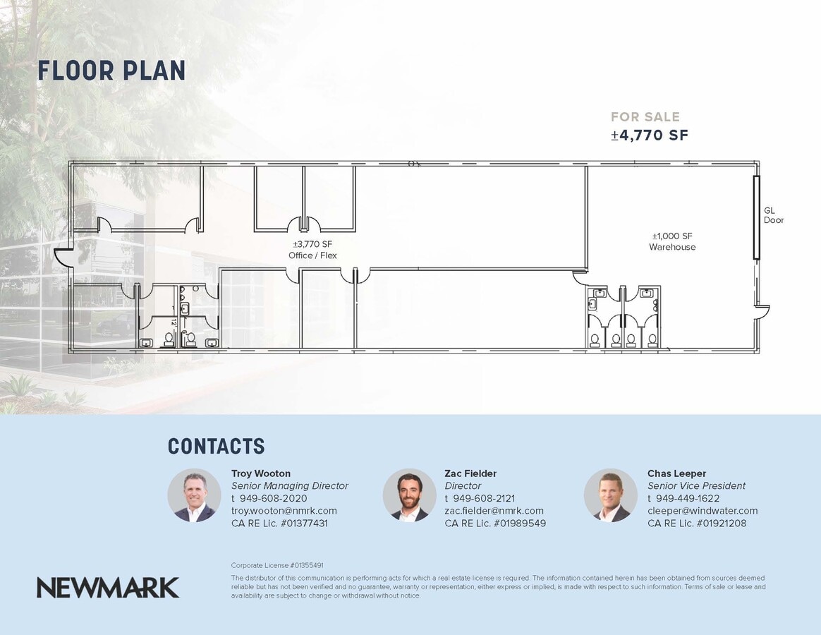 17200-17288 Red Hill Ave, Irvine, CA 92614 - Unit 17256 - - Floor Plan - Image 1 of 4