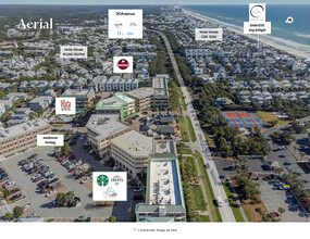 10343 E County Highway 30A, Seacrest, FL - aerial  map view