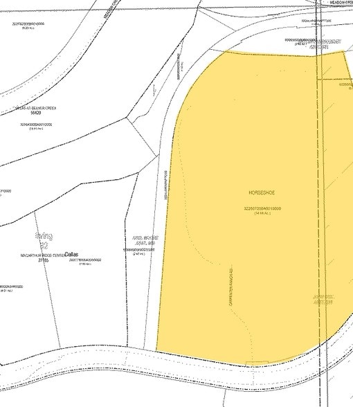 777 Hidden Ridge Dr, Irving, TX to rent - Plat Map - Image 2 of 2