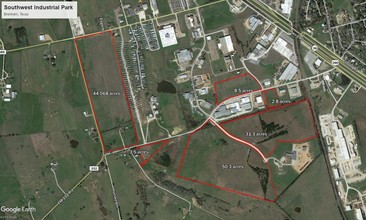 Industrial Blvd, Brenham, TX for sale Aerial- Image 1 of 1