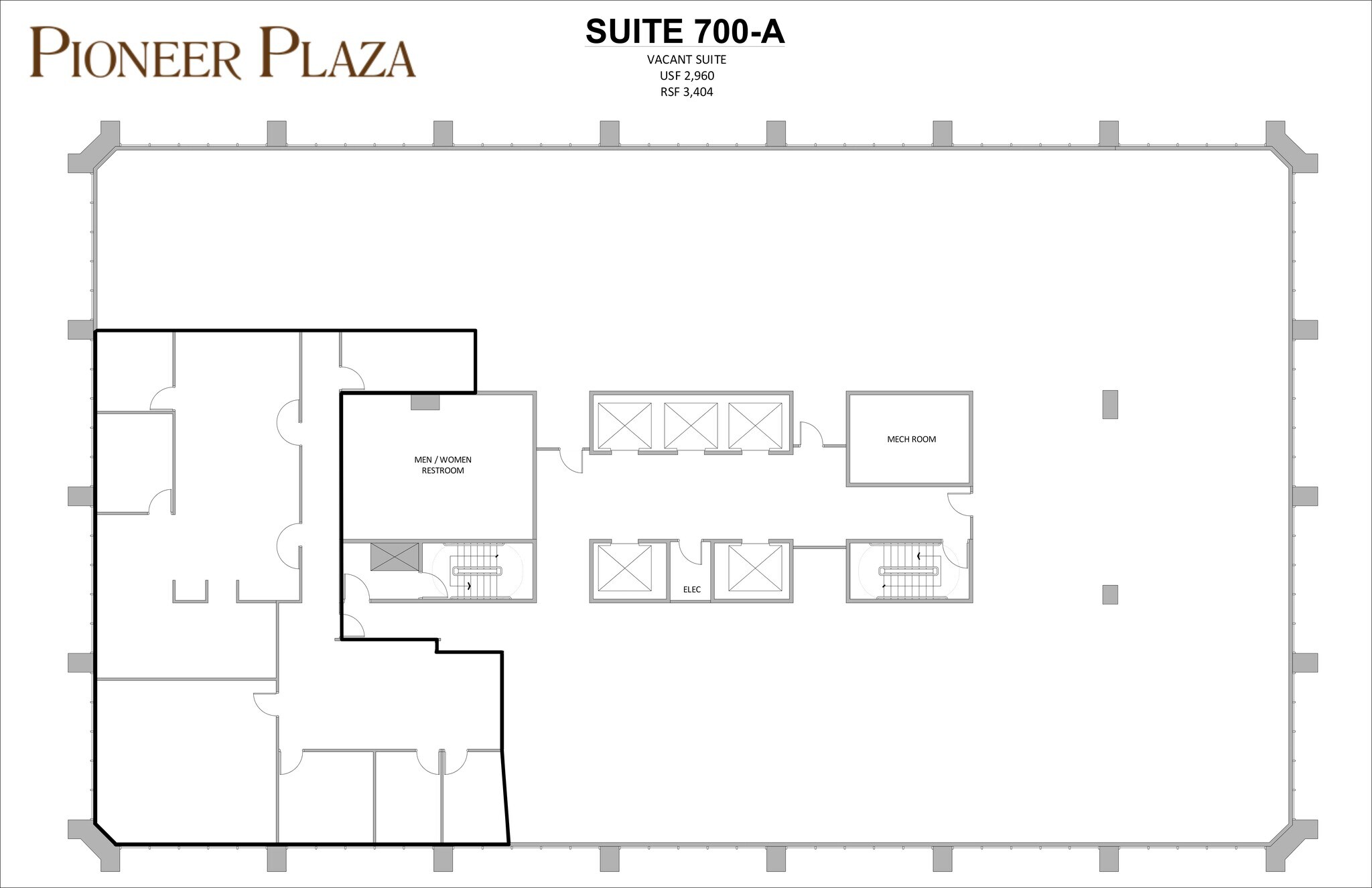 900 Fort Street Mall, Honolulu, HI to rent Site Plan- Image 1 of 1