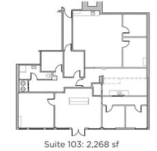 1608 17th Ave SW, Calgary, AB to rent Floor Plan- Image 2 of 2