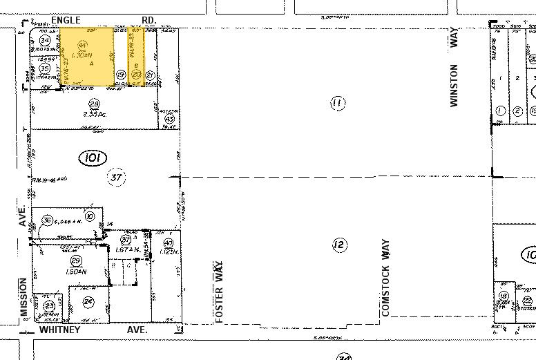 4718-4740 Engle Rd, Carmichael, CA for rent - Plat Map - Image 2 of 26