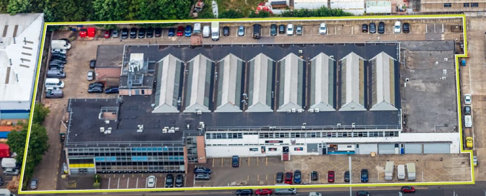 15-23 Greenhill Crescent, Watford to rent Aerial- Image 1 of 1