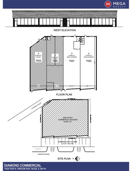 7425-7433 N Harlem Ave, Chicago, IL for rent - Building Photo - Image 2 of 6