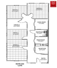 5755 N Point Pky, Alpharetta, GA to rent Floor Plan- Image 1 of 4