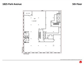 1825 Park Ave, New York, NY for rent Floor Plan- Image 1 of 1