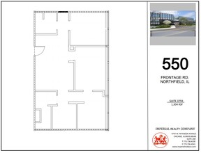 540-550 W Frontage Rd, Northfield, IL for rent Floor Plan- Image 1 of 5