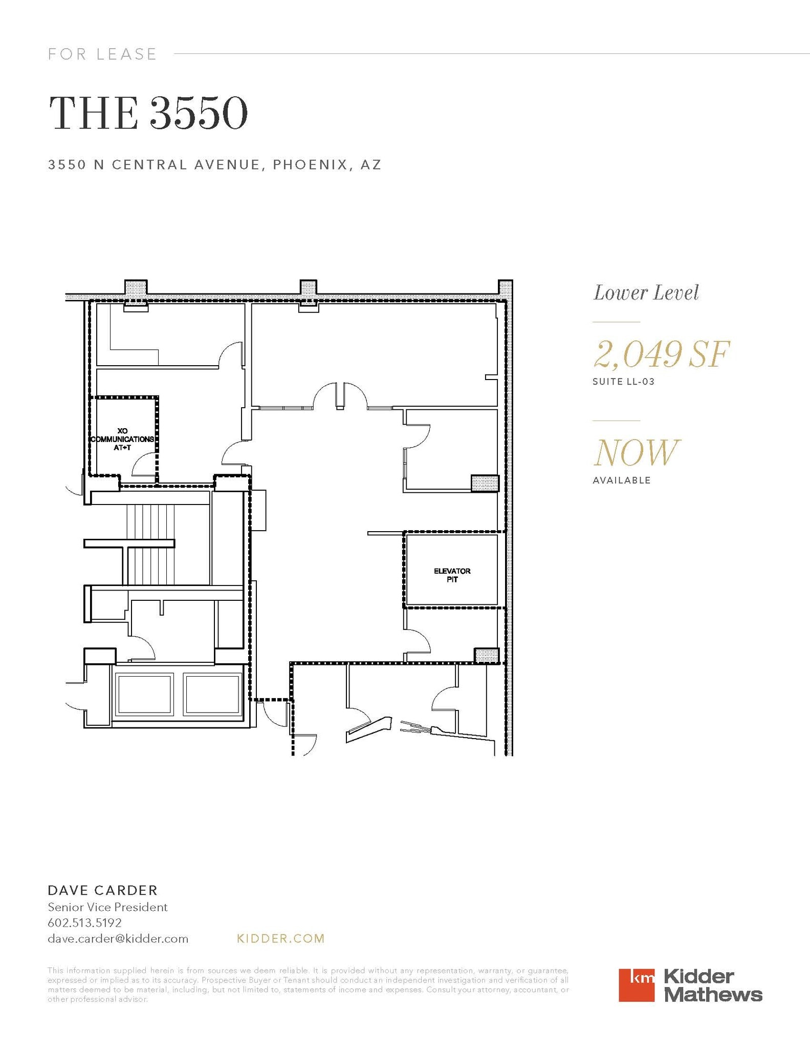 3550 N Central Ave, Phoenix, AZ to rent Floor Plan- Image 1 of 1
