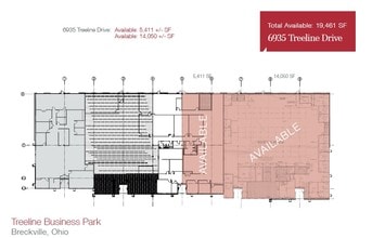 6935 Treeline Dr, Brecksville, OH for rent Floor Plan- Image 1 of 3