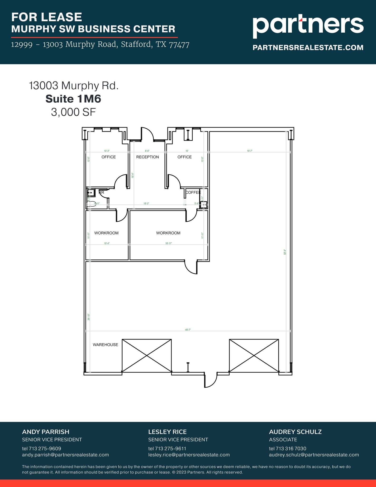 12999-13003 Murphy Rd, Stafford, TX to rent Site Plan- Image 1 of 1