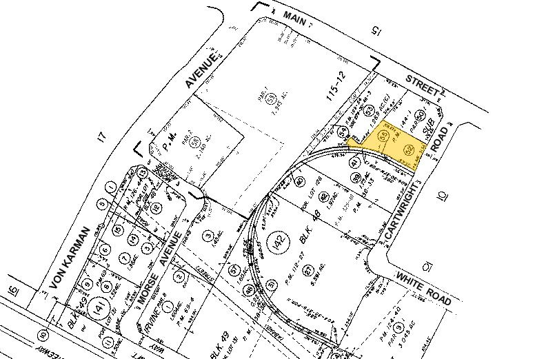 17801 Cartwright Rd, Irvine, CA for sale - Plat Map - Image 1 of 1