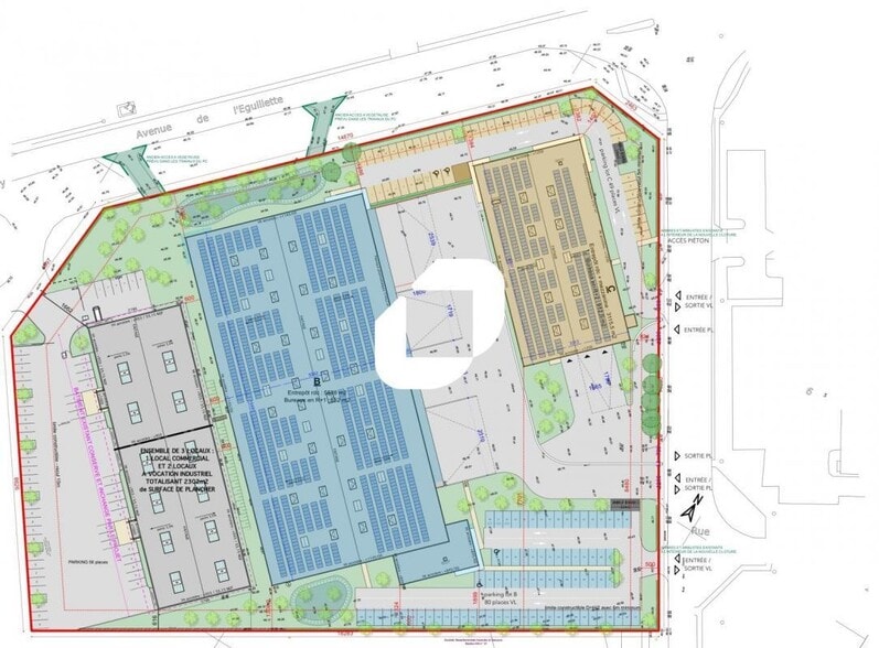 Industrial in SAINT-OUEN-L'AUMONE to rent - Site Plan - Image 1 of 5