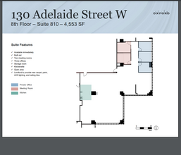 130 Adelaide St W, Toronto, ON for rent Floor Plan- Image 1 of 1