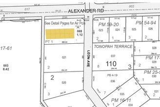 5715-5717 W Alexander Rd, Las Vegas, NV for sale Plat Map- Image 1 of 1