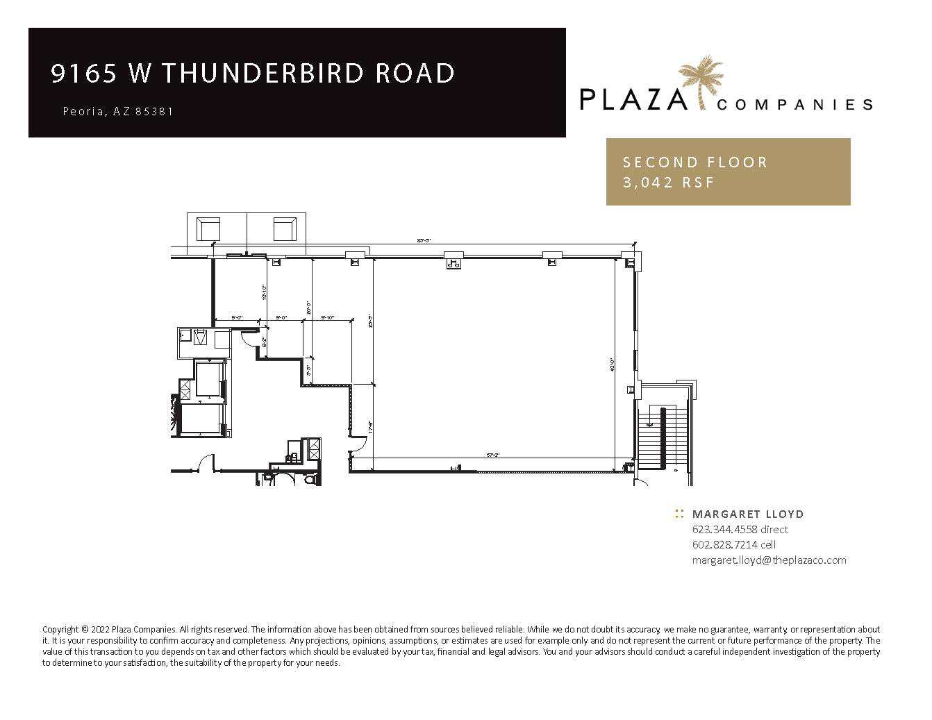 9165 W Thunderbird Rd, Peoria, AZ to rent Floor Plan- Image 1 of 1