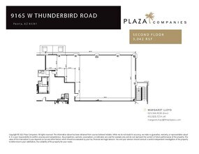 9165 W Thunderbird Rd, Peoria, AZ to rent Floor Plan- Image 1 of 1