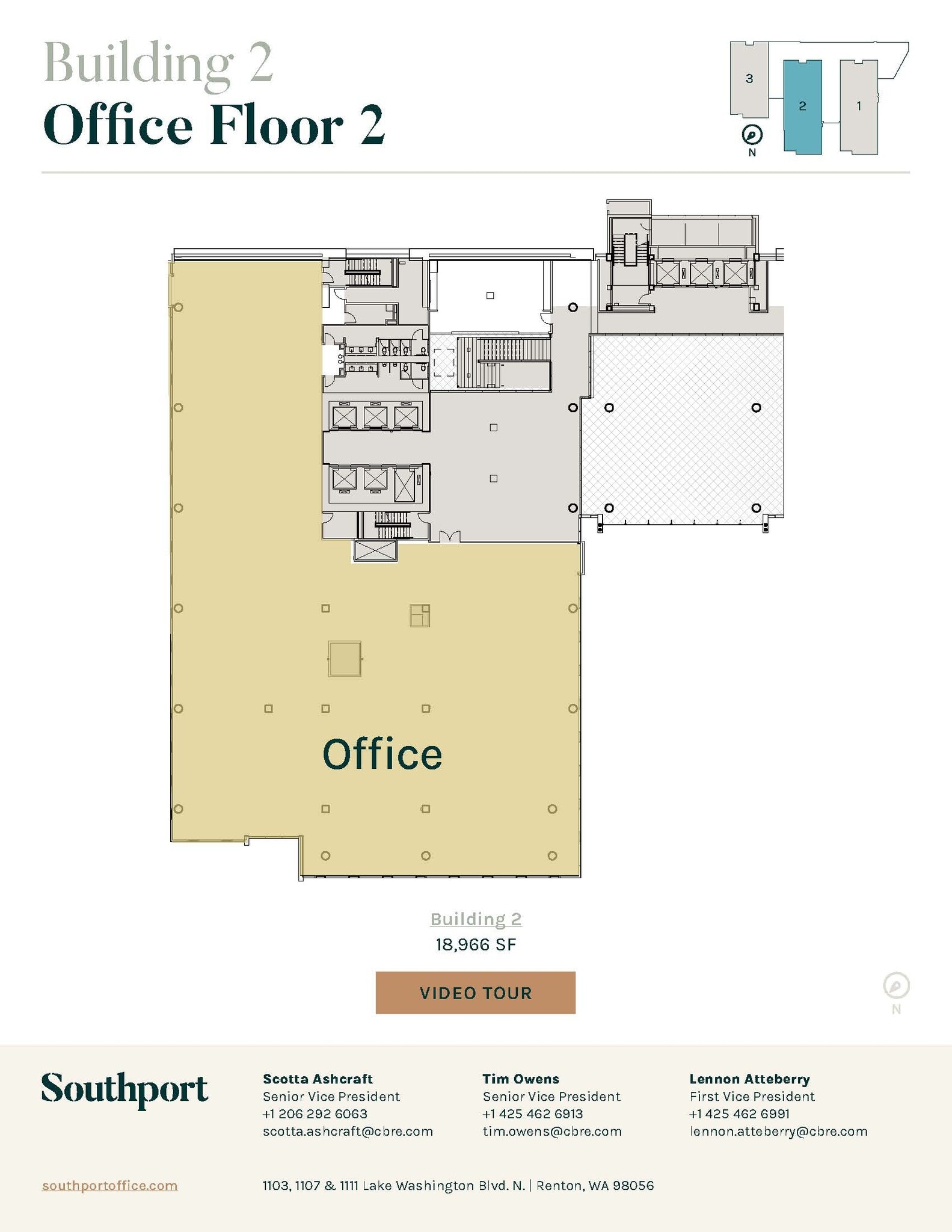 1101 Lake Washington Blvd N, Renton, WA to rent Floor Plan- Image 1 of 1
