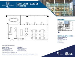 1099 18th St, Denver, CO for rent Floor Plan- Image 1 of 1