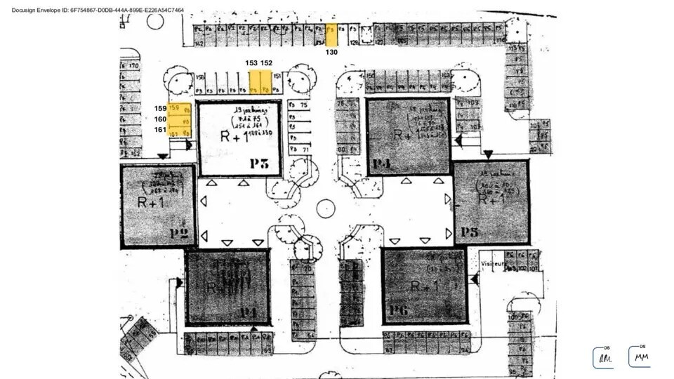 Office in Dijon to rent - Site Plan - Image 3 of 3