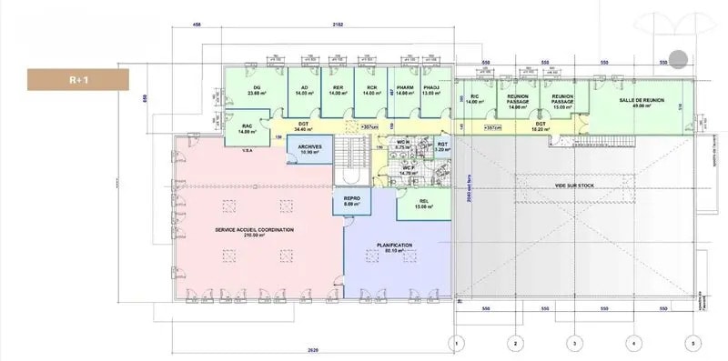 Light Industrial in Saint-Priest to rent - Floor Plan - Image 2 of 3