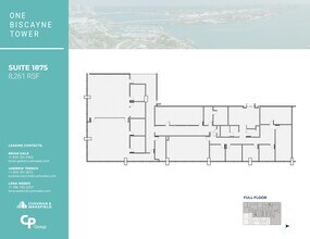 2 S Biscayne Blvd, Miami, FL for rent Site Plan- Image 1 of 1