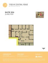 1100 W Central Rd, Arlington Heights, IL to rent Floor Plan- Image 1 of 1